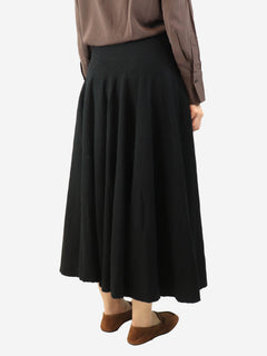 Black wool midi skirt - size UK 10 Skirts Marni 