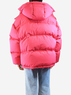 Pink hooded puffer coat - size XS Coats & Jackets ami 