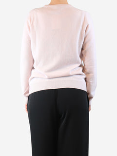 Light pink cashmere cardigan - size M Knitwear N.Peal 