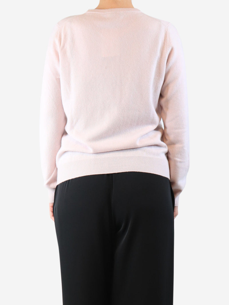 Light pink cashmere cardigan - size M Knitwear N.Peal 