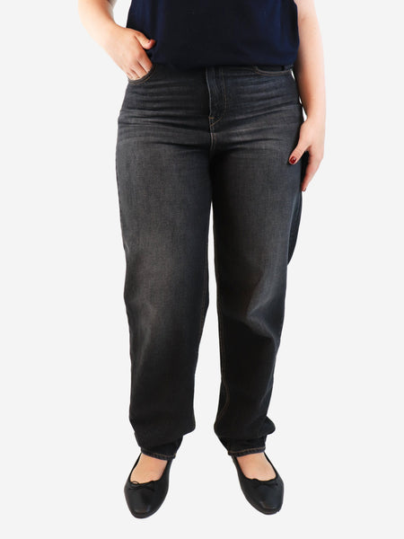 Grey straight-leg jeans - size UK 14 product image