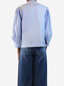 Louis Vuitton Light blue cotton shirt - size UK 6