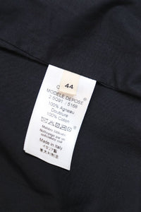 Celine Black lambskin hooded jacket - UK 12