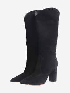 Gianvito Rossi Black suede boots - size EU 41