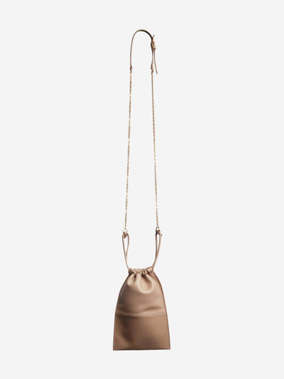 Taupe contrasting leather pouch bag Cross-body bags Maison Margiela 