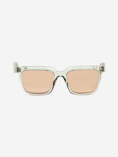 Green transparent square-frame sunglasses Sunglasses Prada 