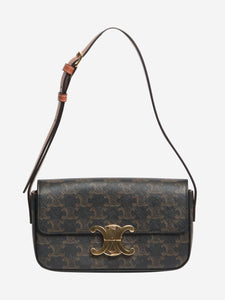 Celine Brown Triomphe shoulder bag