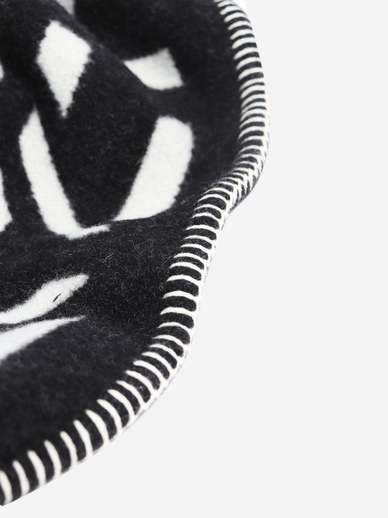 Black Alphabeta blanket Homeware Byredo 