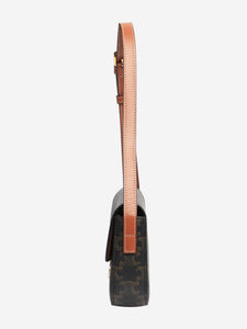 Celine Brown Triomphe shoulder bag