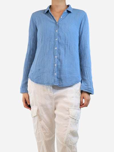 Blue Peri scout shirt - size M Tops Xirena 