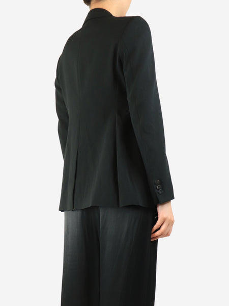 Black fitted blazer - size UK 10 alternate image