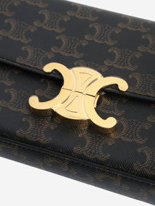 Celine Brown Triomphe shoulder bag