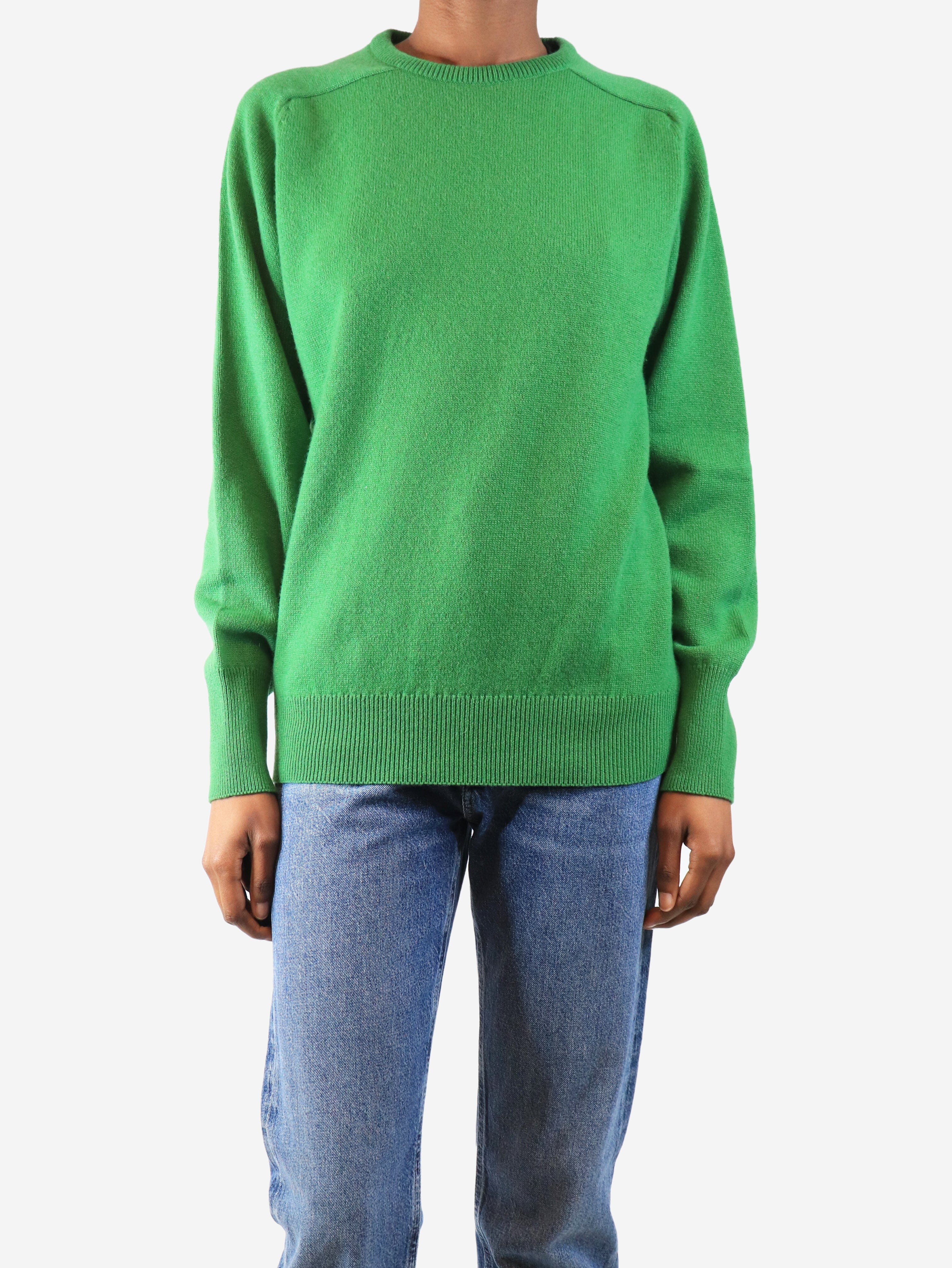 Green cashmere jumper - size XS Knitwear Crimson 