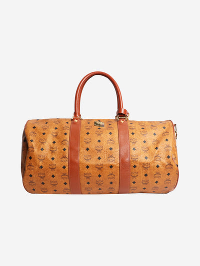 Tan duffle bag Luggage & Travel Bags MCM 