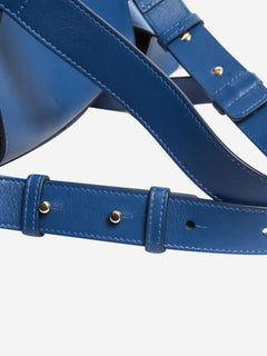 Blue large leather tote bag Tote Bags Victoria Beckham 