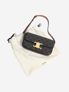 Celine Brown Triomphe shoulder bag