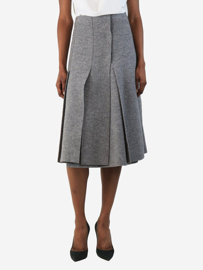 Grey wool midi skirt - size UK 6 Skirts Proenza Schouler 