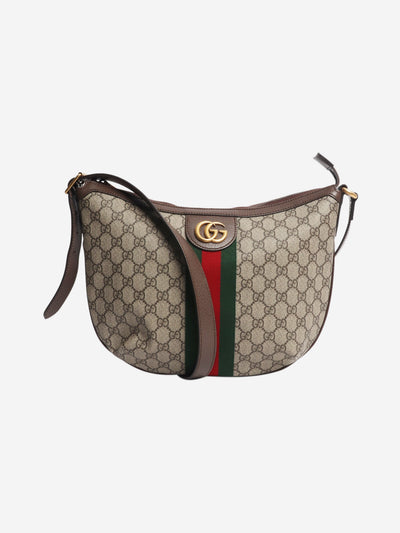 Brown Ophidia half moon hobo bag Shoulder bags Gucci 