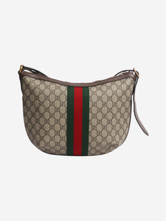 Brown Ophidia half moon hobo bag Shoulder bags Gucci 