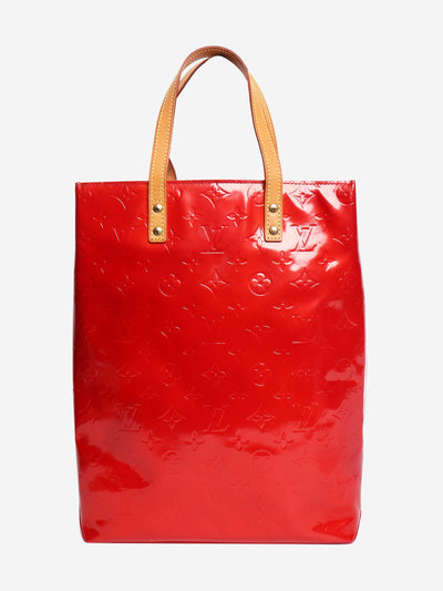 2001 Red Monogram Vernis tote bag Tote Bags Louis Vuitton 