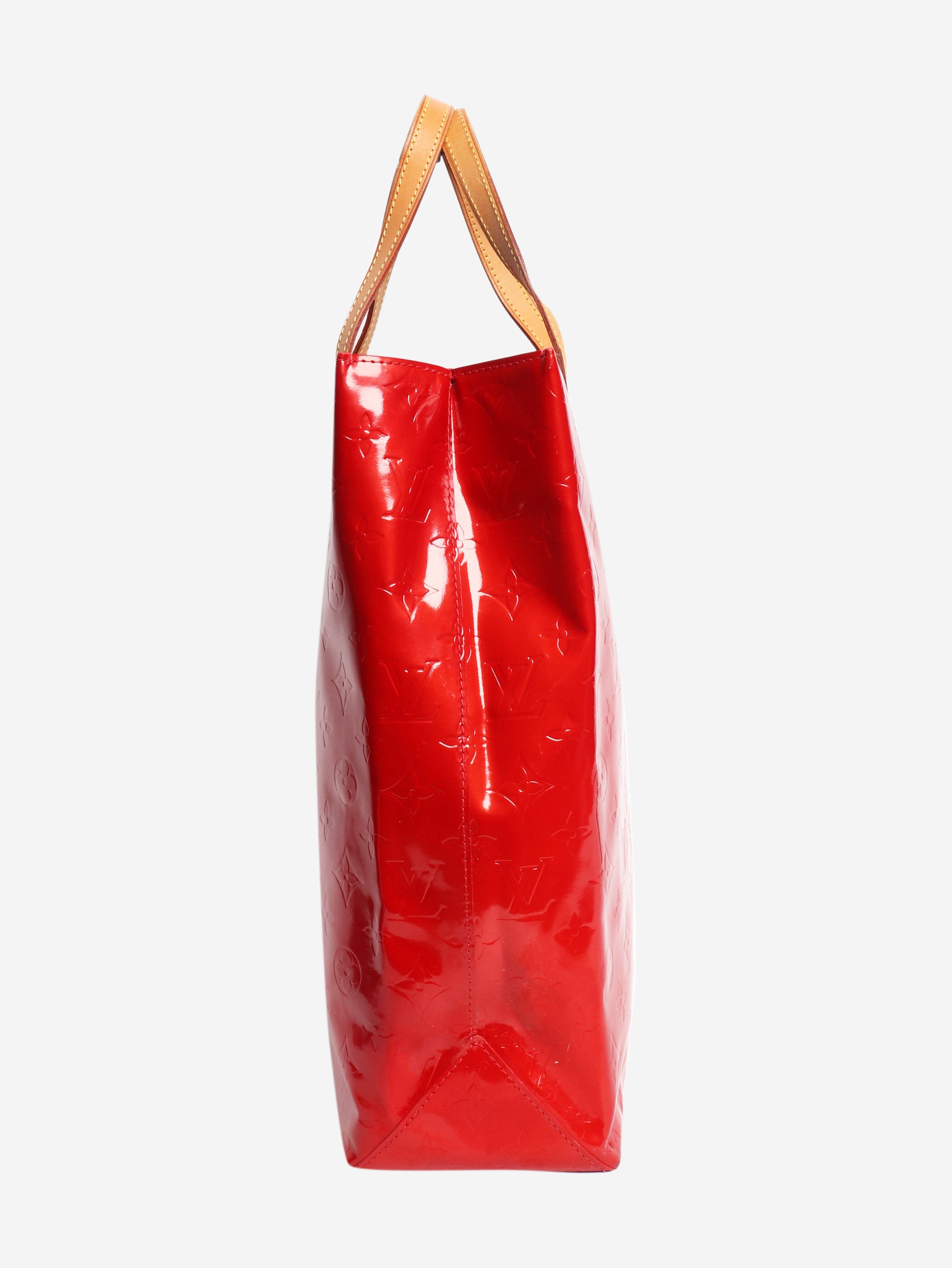 2001 Red Monogram Vernis tote bag Tote Bags Louis Vuitton 