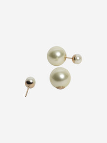 Cream pearl earrings Earrings Dior 
