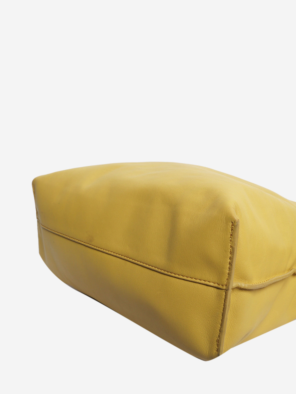 Yellow nappa leather Flamenco clutch bag Shoulder bags Loewe 
