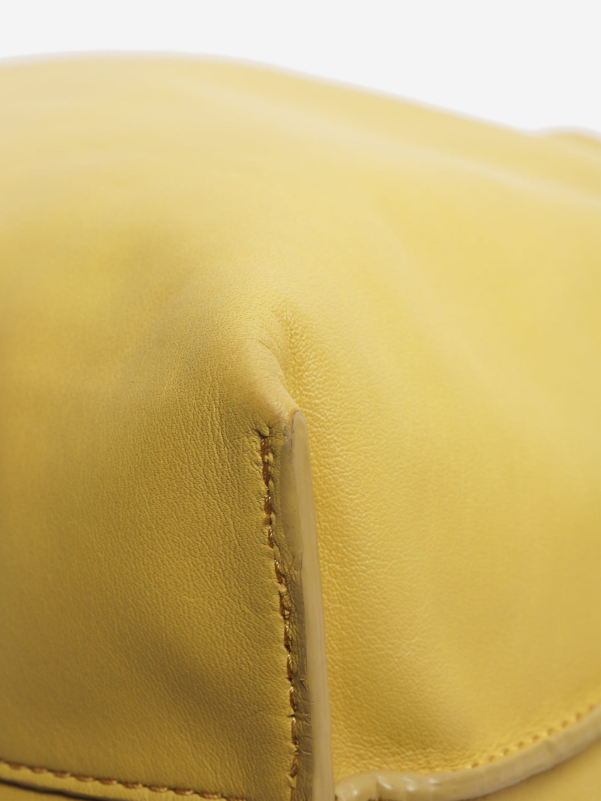 Yellow nappa leather Flamenco clutch bag Shoulder bags Loewe 