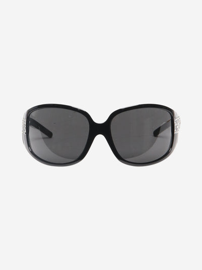 Black oversized wrap sunglasses Sunglasses Fendi 