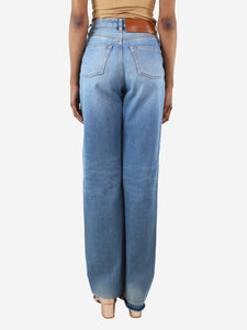 Loewe Blue distressed hem jeans - size UK 8