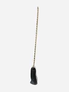 Chanel Black vintage 1994 small lambskin Diana bag