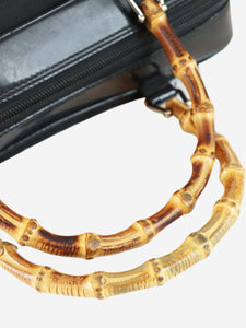 Gucci Black handbag with bamboo handle