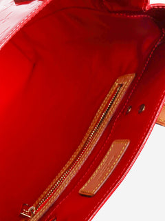 2001 Red Monogram Vernis tote bag Tote Bags Louis Vuitton 
