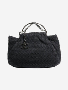 Chanel Black vintage 2004 tweed bag