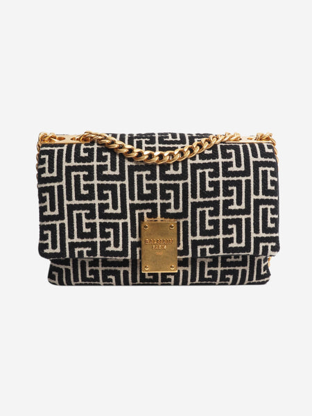 Black and neutral 1945 Soft Monogram Flap bag product image