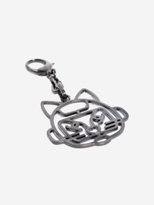 Blue crystal robot cat keyring Keyrings Chanel 