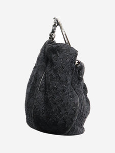 Chanel Black vintage 2004 tweed bag