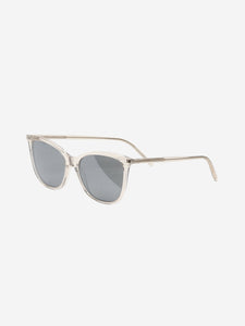 Saint Laurent Transparent transparent sunglasses
