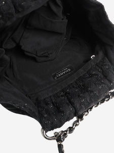 Chanel Black vintage 2004 tweed bag