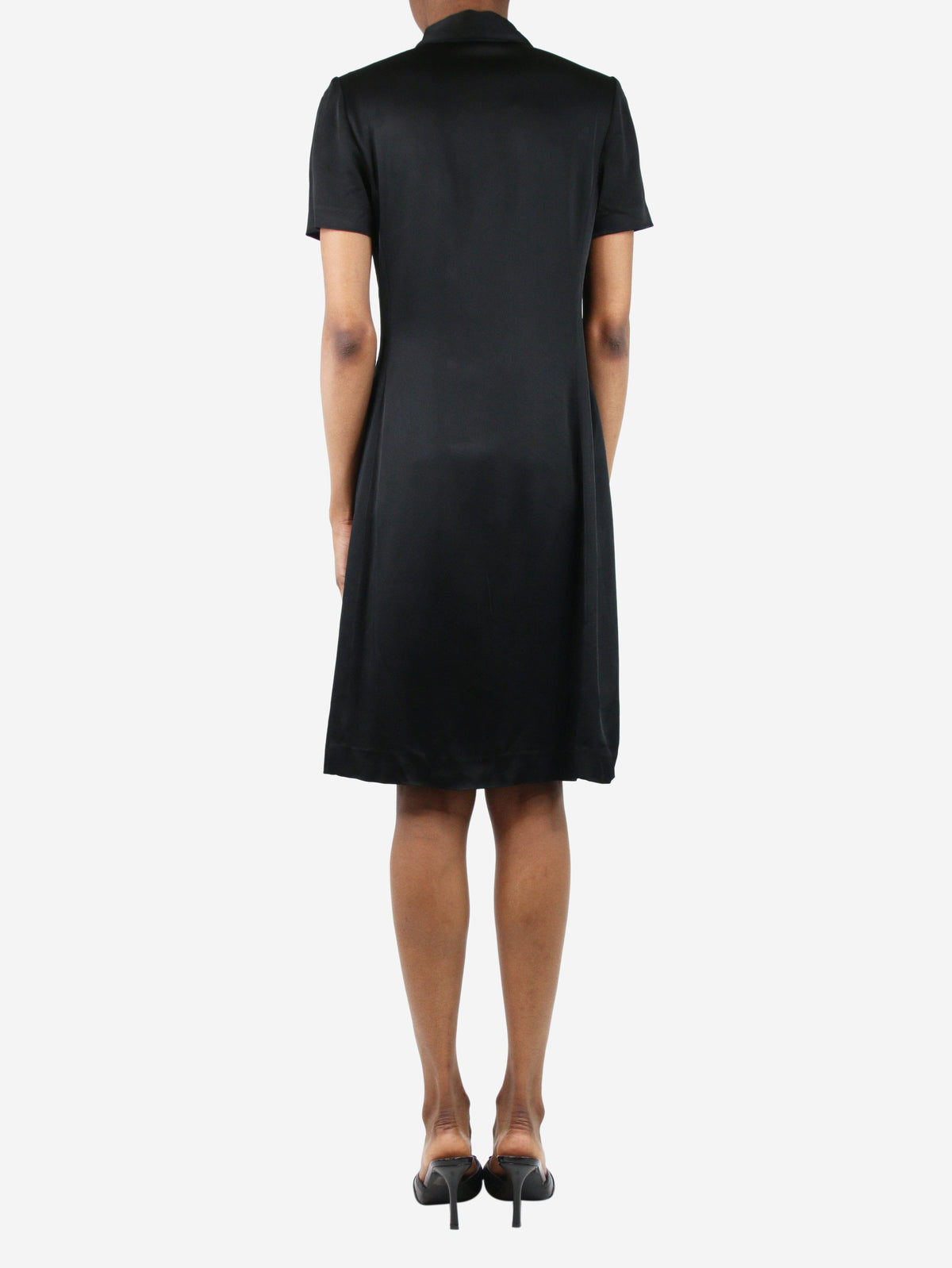 Tom Ford era black button collar dress Dresses Gucci 