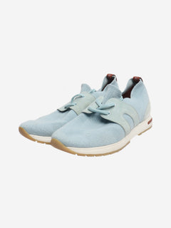 Blue knit trainers - size EU 39 Trainers Loro Piana 