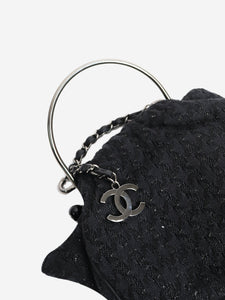 Chanel Black vintage 2004 tweed bag