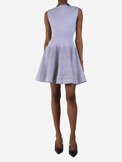 Lilac knit skater dress - size UK 10 Dresses Alaia 