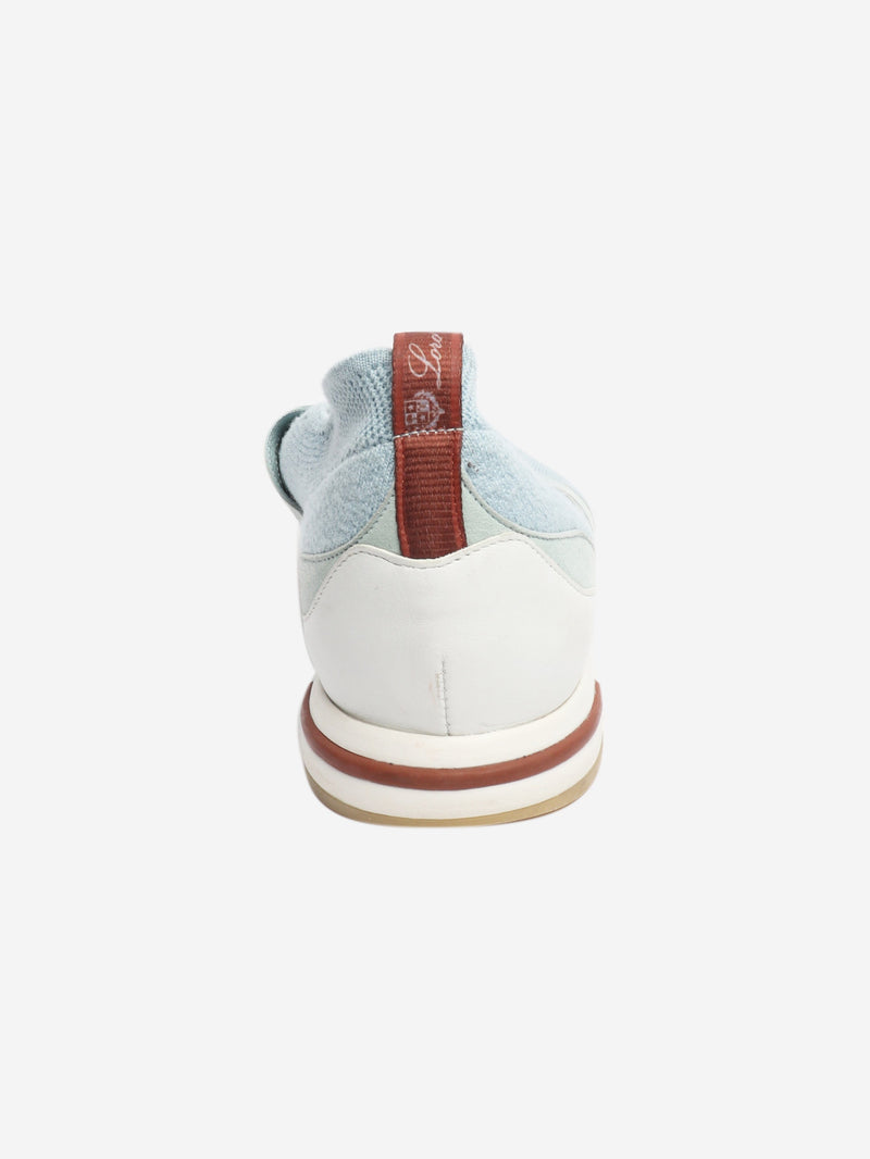 Blue knit trainers - size EU 39 Trainers Loro Piana 