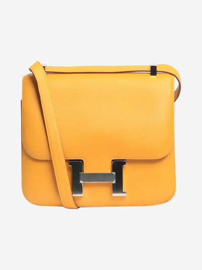 Jaune Ambre Constance shoulder bag Shoulder bags Hermes 