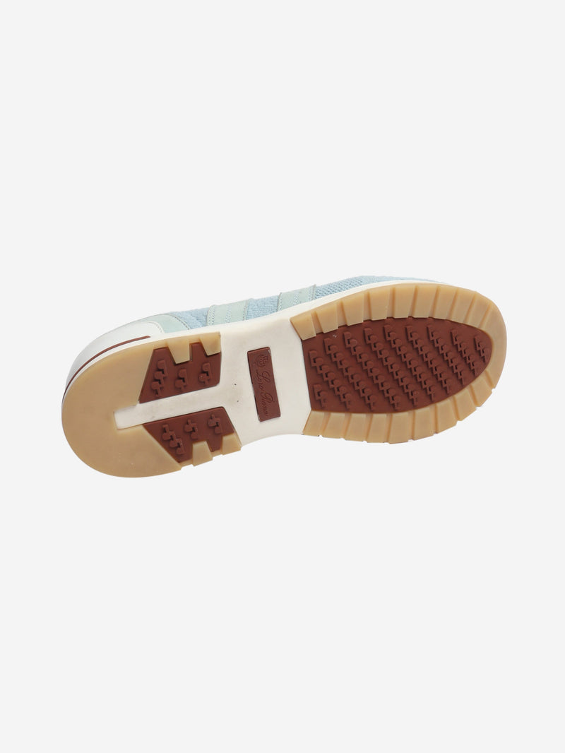 Blue knit trainers - size EU 39 Trainers Loro Piana 