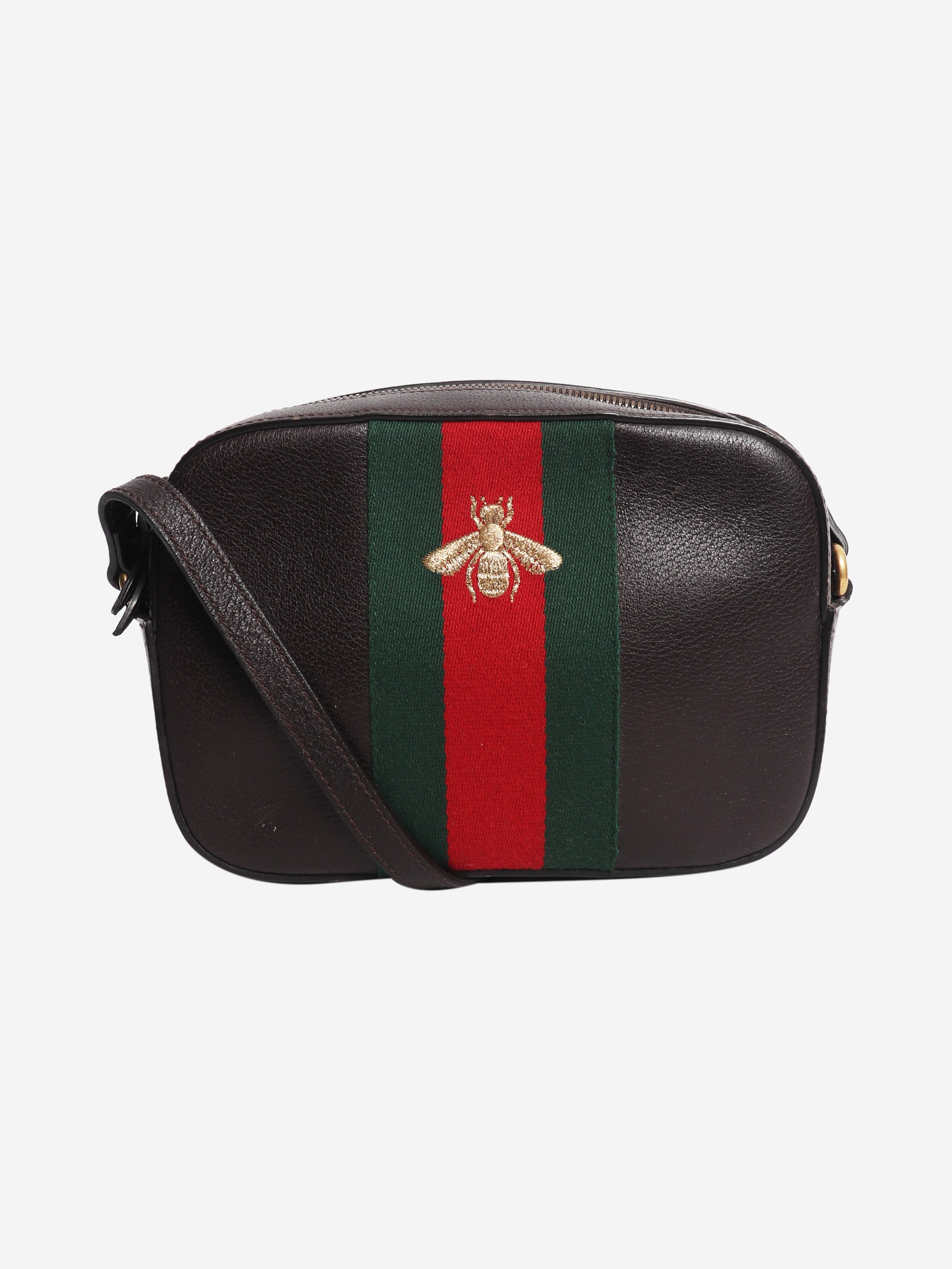 Dark brown Camera bag