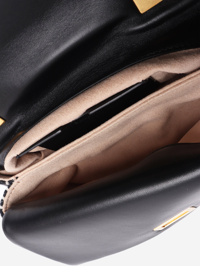 Black and neutral 1945 Soft Monogram Flap bag Shoulder bags Balmain 
