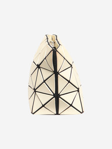 Issey Miyake Cream Bao Bao zipped pouch