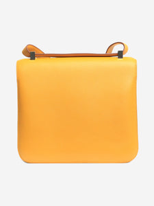 Hermes Jaune Ambre Constance shoulder bag
